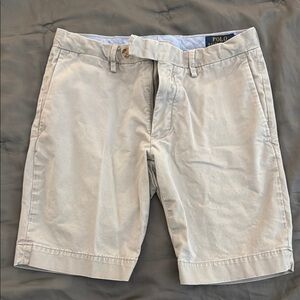 Polo by Ralph Lauren Men's Gray Stretch Slim Fit Shorts